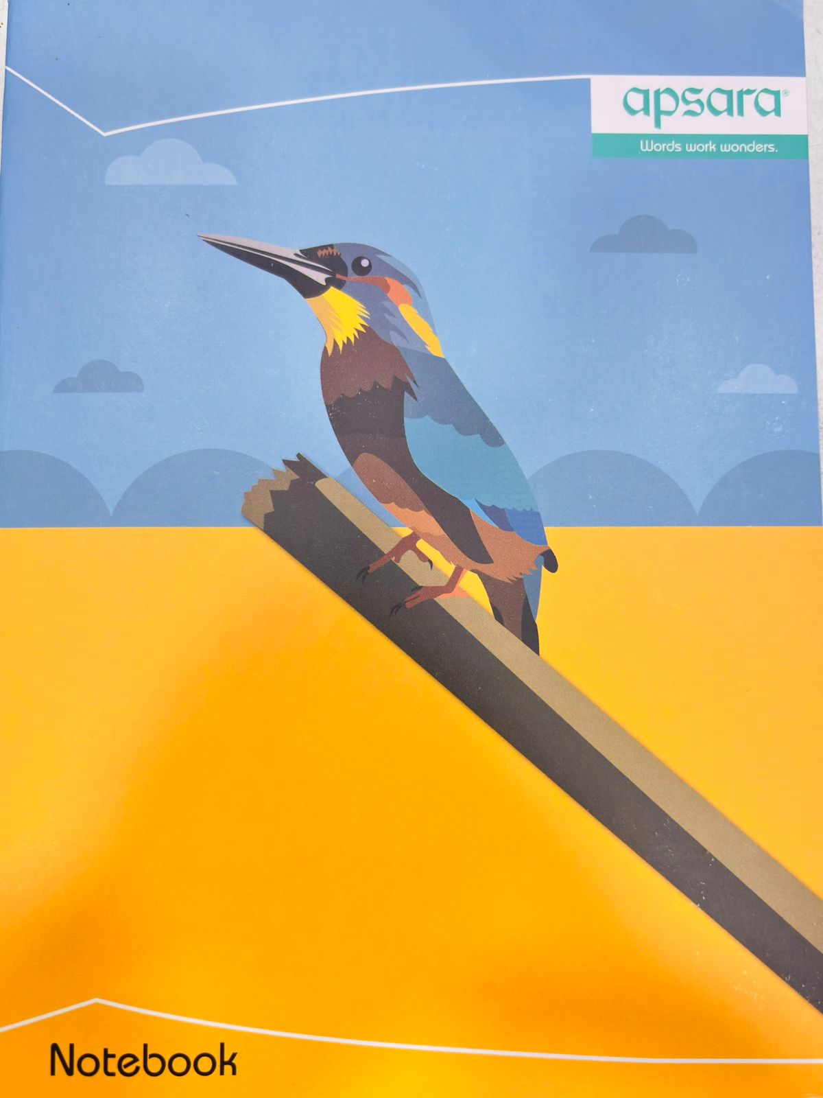 ASARA NOTEBOOK FOUR LINE(120PAGES)