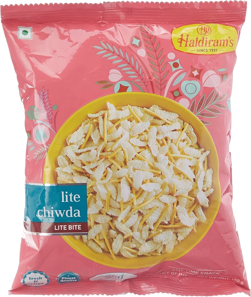 HALDIRAM'S LITE CHIWDA RS5X12PC