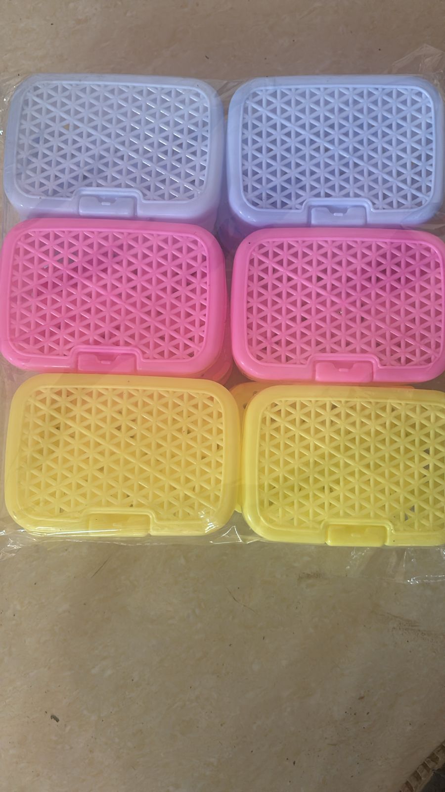 PLASTIC SOAP CASES
