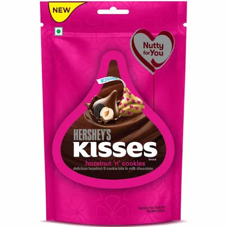 HARSHEY’S KISSES HAZELNUT N COOKIES(33.6g)