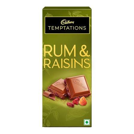 CADBURY TEMPTATIONS RUM&RAISINS