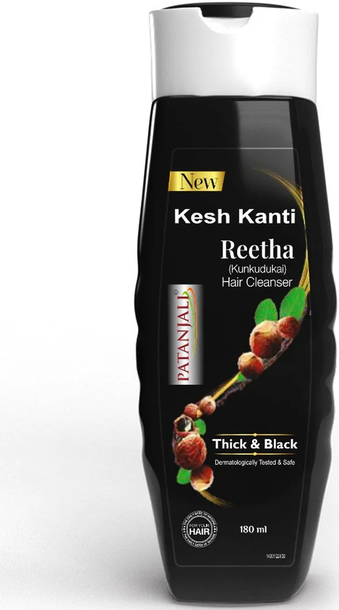 PATANJALI KESH KANTI REETHA KUNKUDUKAI HAIR CLEANSER (180ml)