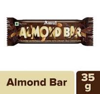 AMUL ALMOND BAR CHOCOLATE 35GM