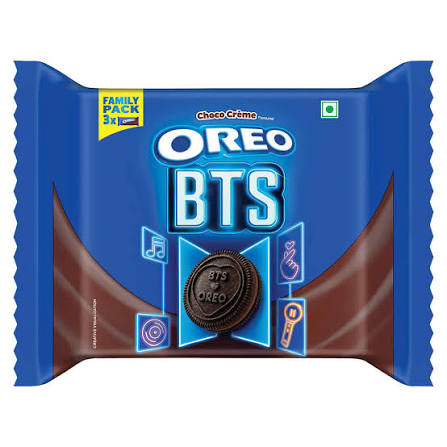 OREO BTS CHOCO CREME BISCUITS MRP10
