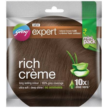 GODREJ RICH CREME(4.00)NATURAL BROWN)