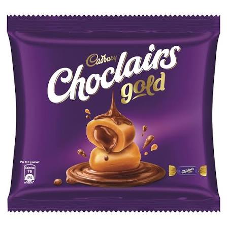 CADBUURY CHOCLAIRS GOLD 25PC