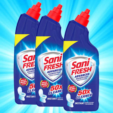 SANI FRESHTOILET CLEANER 520MLBUY2GET1FREE