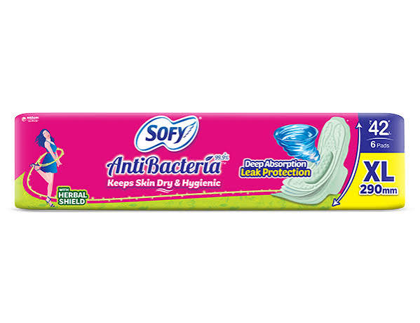 SOFY ANTI BACTERIA XL6PADS