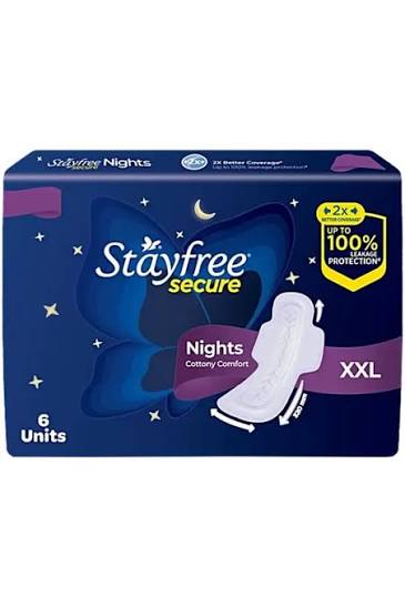 STAYFREE SECURE XXL 6PADS