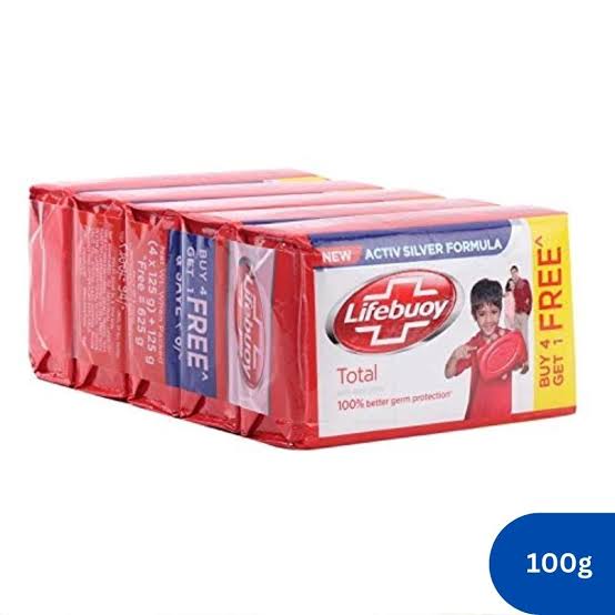 LIFEBUOY SOAP 100GMX5PC