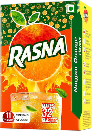 RASNA ORANGE 32GLASSES