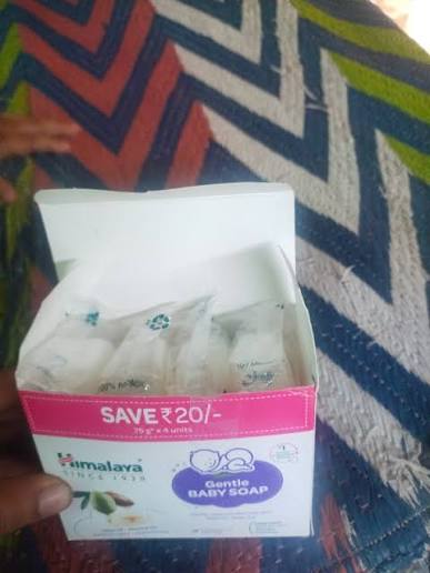 HIMALAYA BABY SOAP (75GMX4PC)300GM