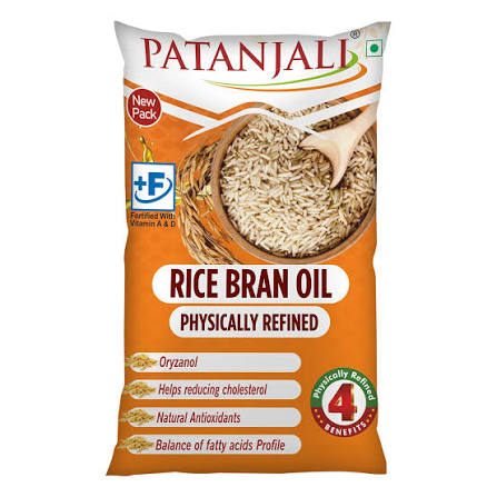 PATANJALI RICE BRAN OIL 750G